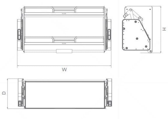Caro series double layer lifter