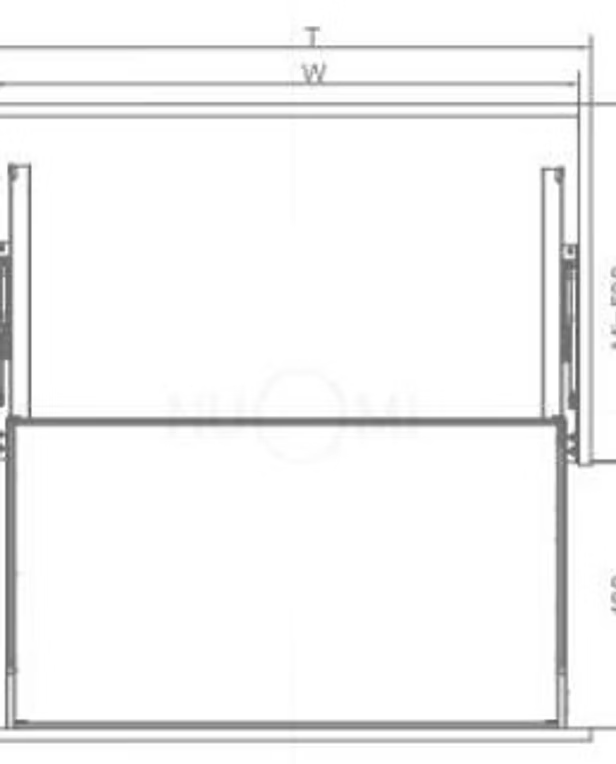 Encanto 3 side pull out basket