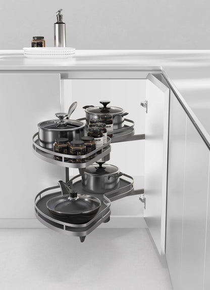 Caro series soft close revolving saucer