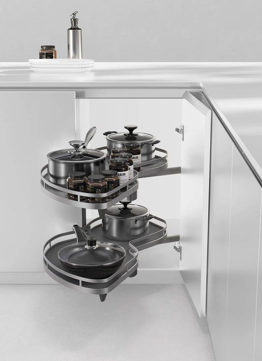 Caro series soft close revolving saucer