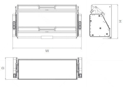 Caro series double layer lifter