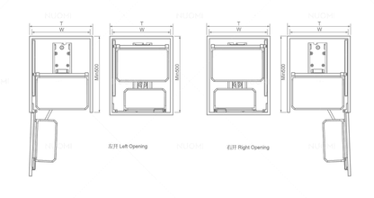Champagne rose base cabinet mini pantry roll out basket
