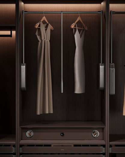 Hera series soft close liftable hanger