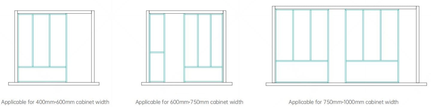 Drawer Box Separator 2 regular height