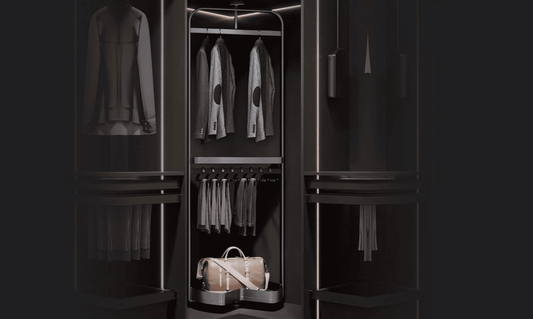 Hera series high rotatable multifunctional shelf