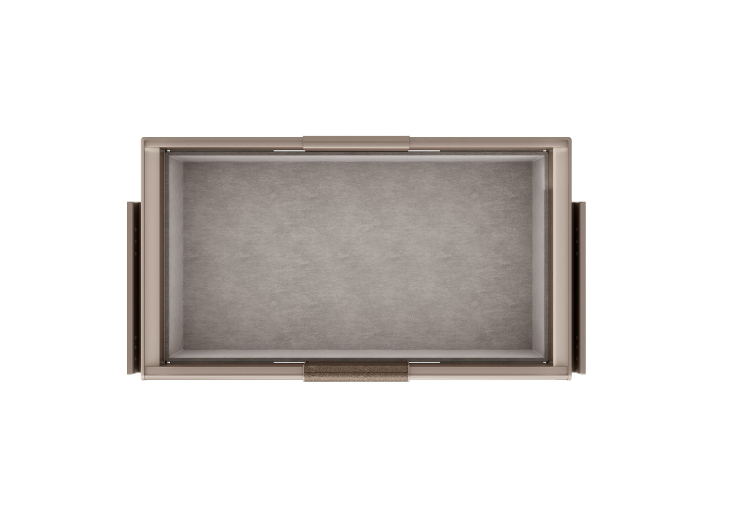 Violet soft close velvet basket