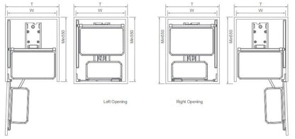 Encanto base cabinet mini pantry rollout basket