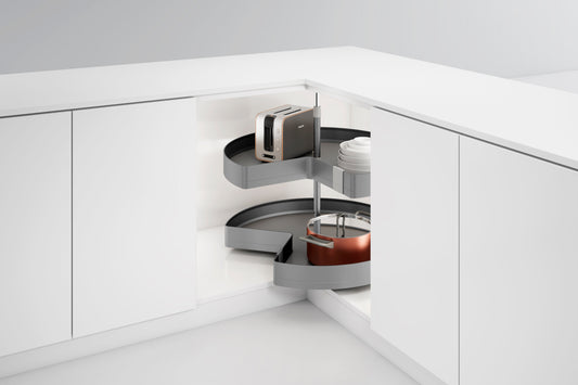 Encanto 270 degrees turntable shelf