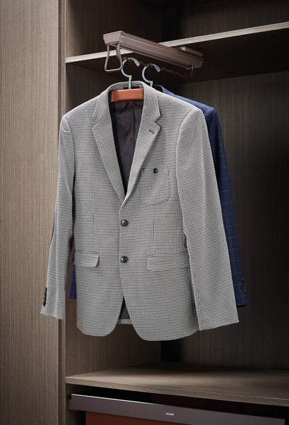 Ralphie top-install soft closing wire clothes rack