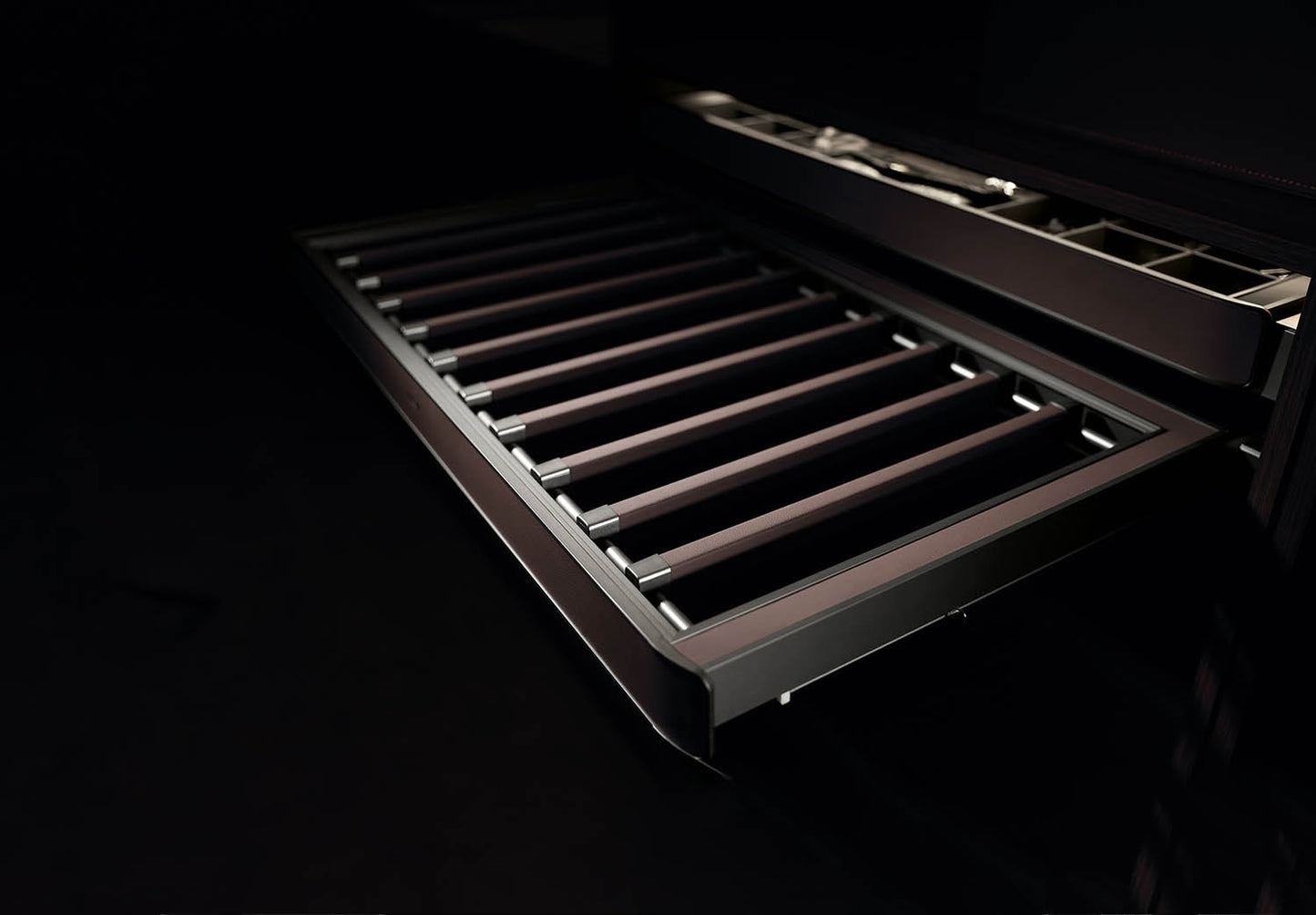 Hera series soft close trousers rack