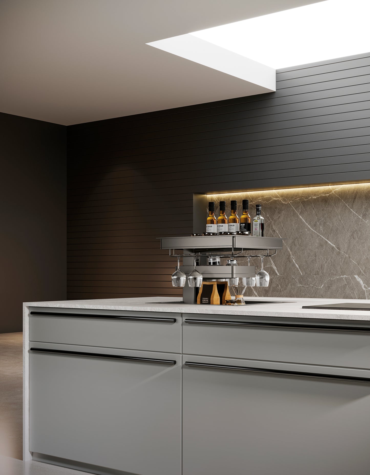 Encanto electric lifting base cabinet