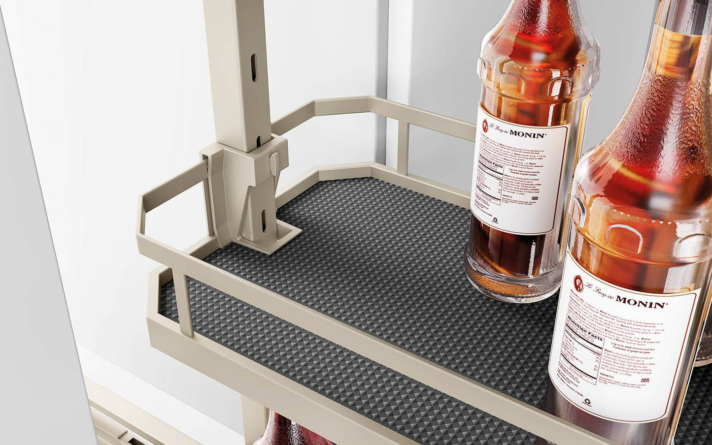 Champagne rose revolving tall unit 6 tiers