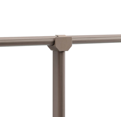 Violet pro series hanging rod (left) and trapezoid base (right)