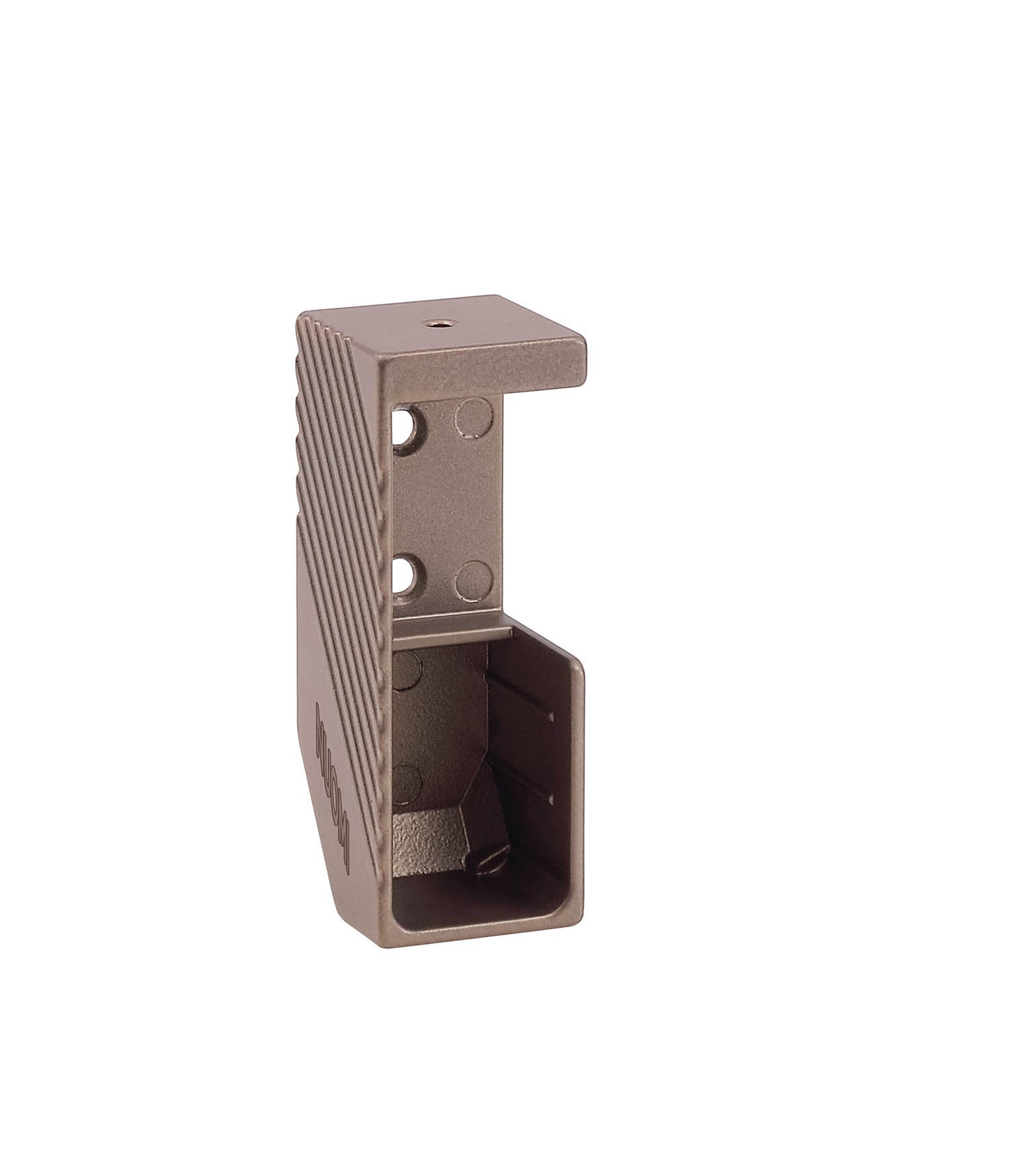Violet pro series hanging rod (left) and trapezoid base (right)