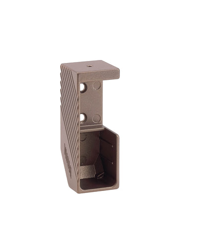 Violet pro series hanging rod (left) and trapezoid base (right)