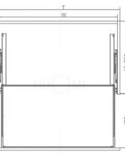 Encanto 3 side pull out basket