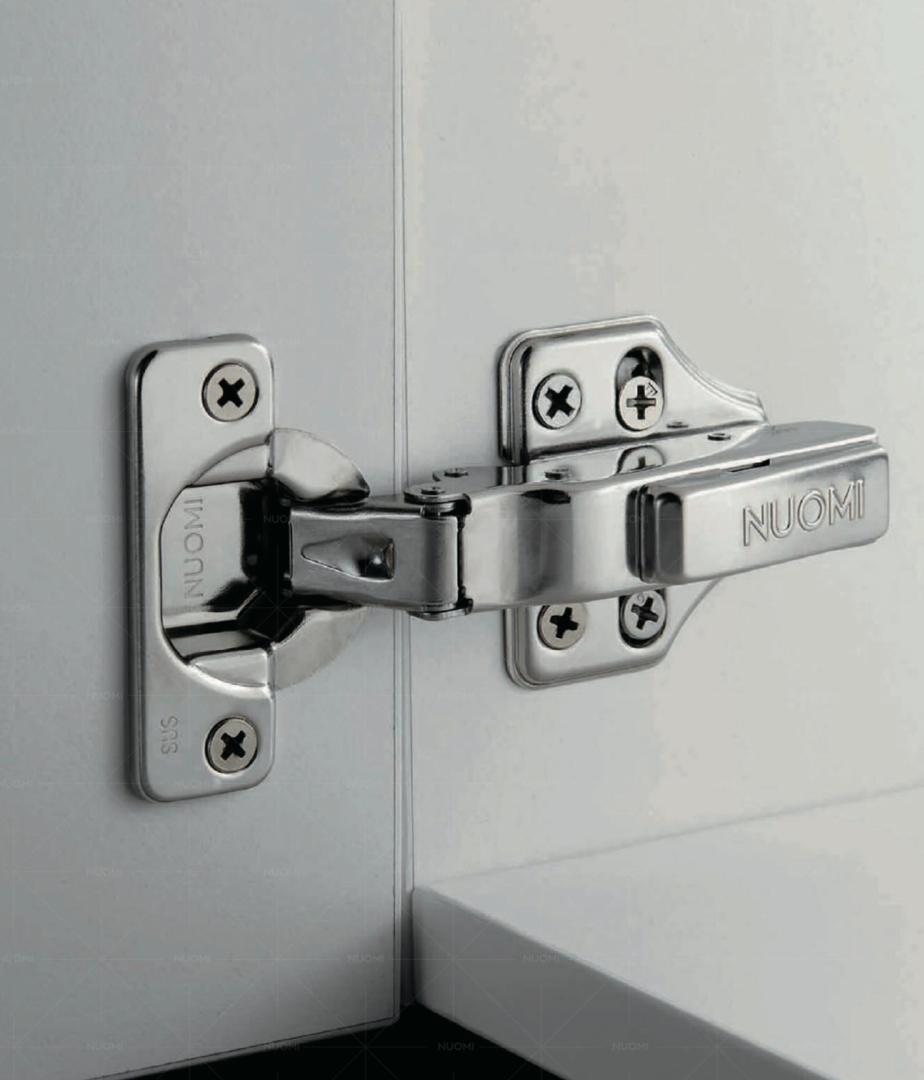 Hinge - Zero angle three section force buffering hinge fast mounted