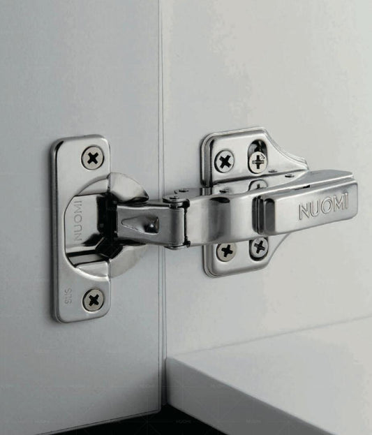 Hinge - Zero angle three section force buffering hinge fast mounted