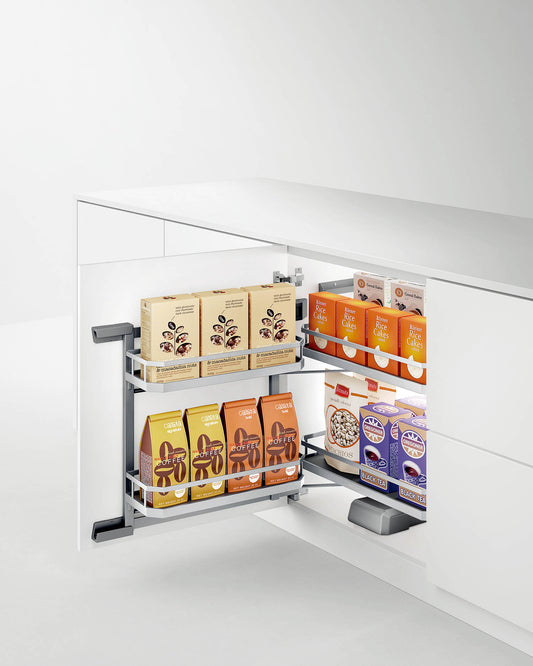 Caro series base cabinet mini pantry roll out