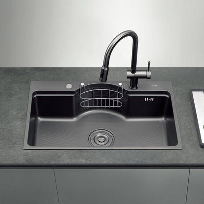 Kitchen Sink PVD grey sink 1