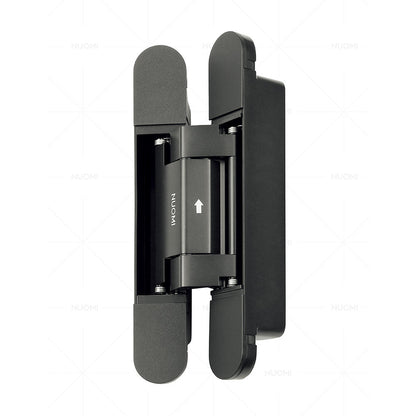 High end door lock solution hydraulic hidden hinge