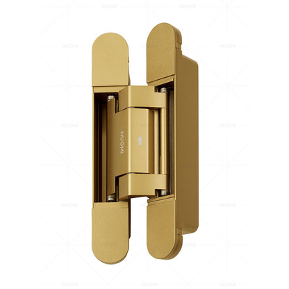 High end door lock solution three dimensional adjustable hidden hinge