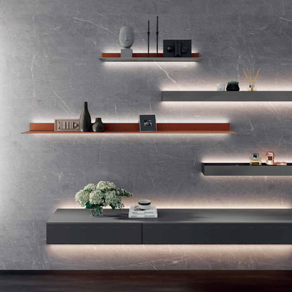 Lighting Shelf - L-shaped shelf with lighting