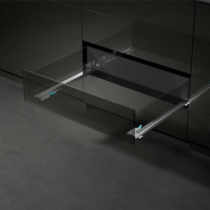 MEHR concealed cynchronous damping slide with handle