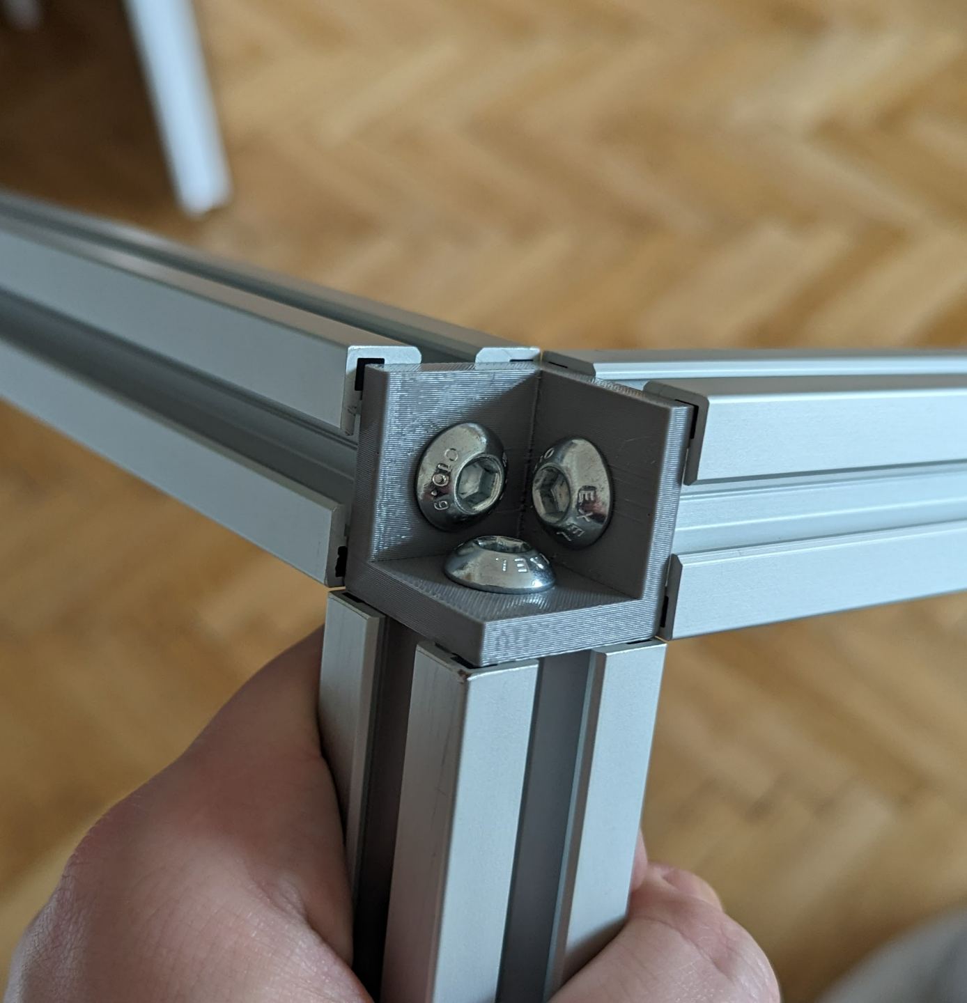 Skirting And Concealed Handle - Corner and connector
