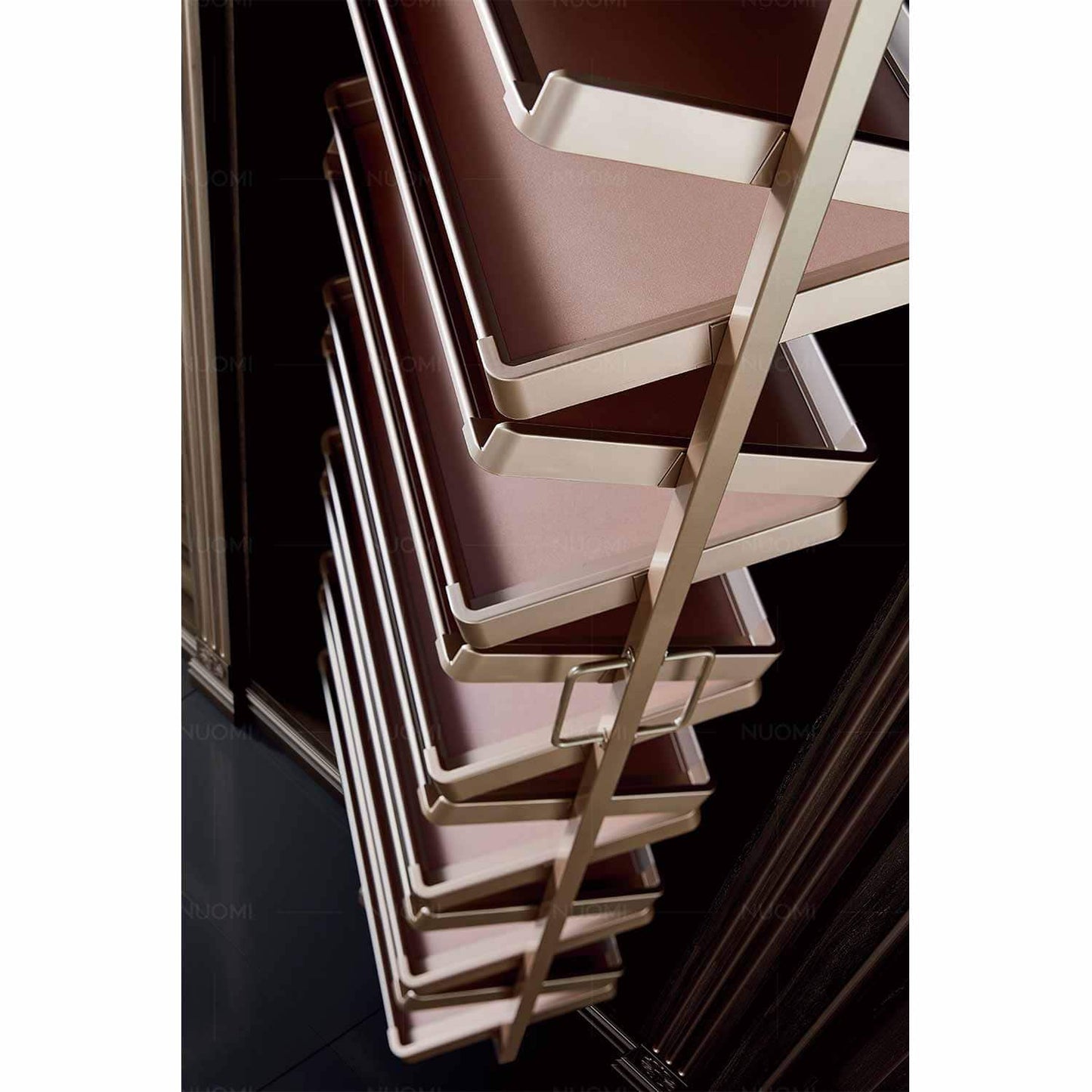 Violet pro series 360 degrees rotatable multi layer shoes rack