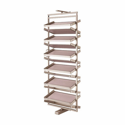 Violet pro series 360 degrees rotatable multi layer shoes rack