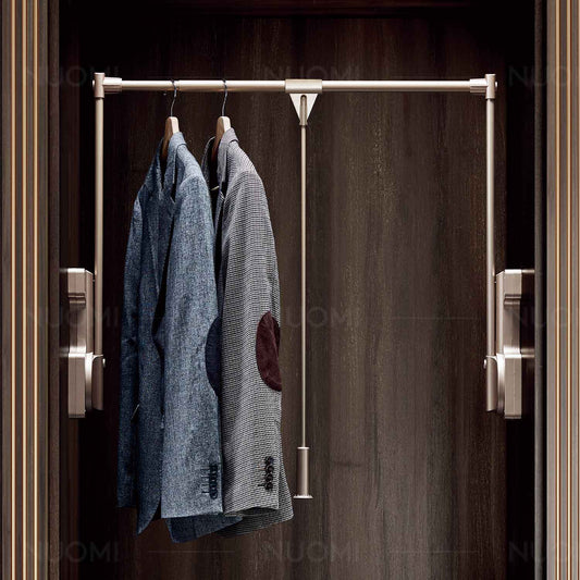 Violet soft closing liftable hanger