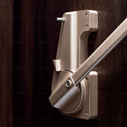 Violet soft closing liftable hanger