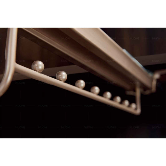 Violet top install soft closing wire clothes rack