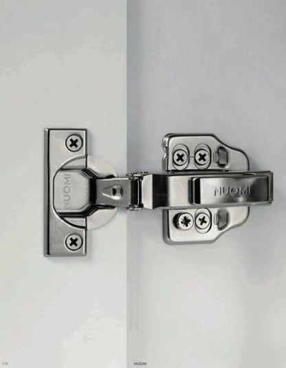 Hinge - 3D adjustment zero angle three section force buffering hinge fast mounted