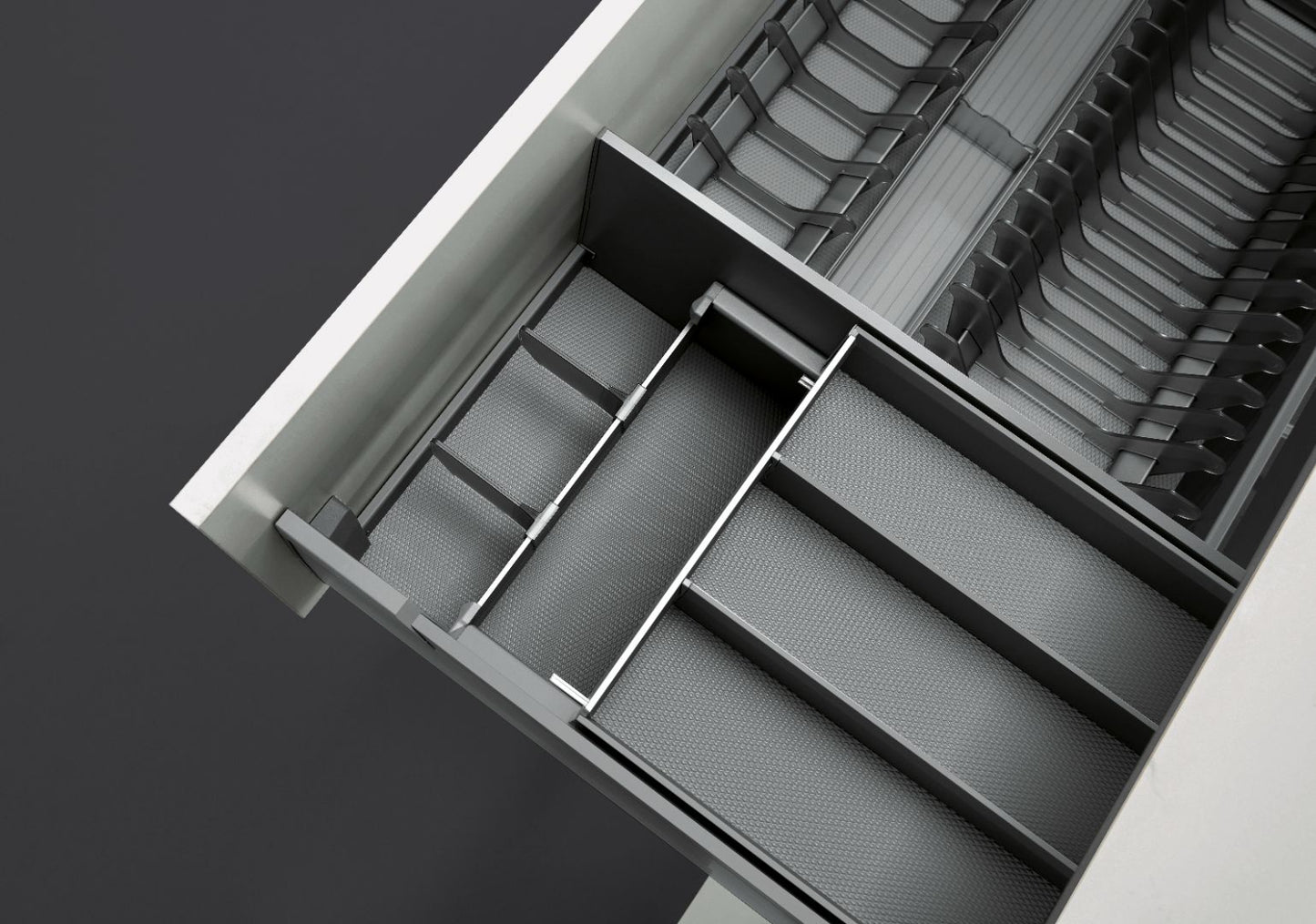 Encanto multifunctional basket with cutlery tray