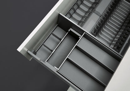 Encanto multifunctional basket with cutlery tray