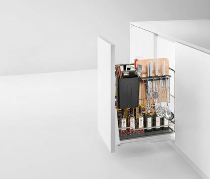 Champagne rose three tier multifunctional flat wire basket