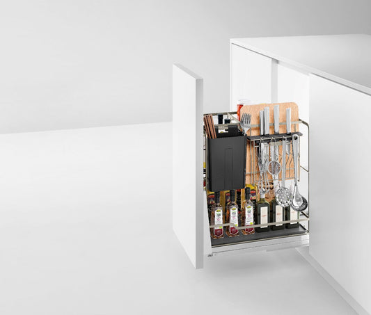 Champagne rose three tier multifunctional flat wire basket