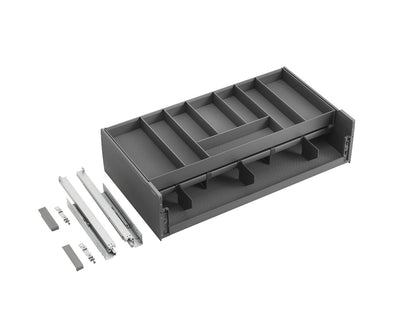 Encanto pull out basket with cutlery tray