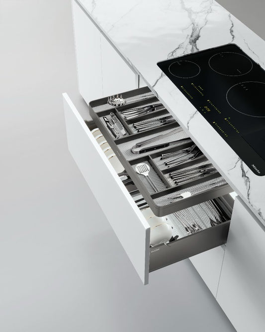 Encanto inner pull out basket for cutlery tray