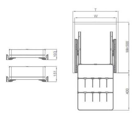 Encanto inner drawer box (lower height)