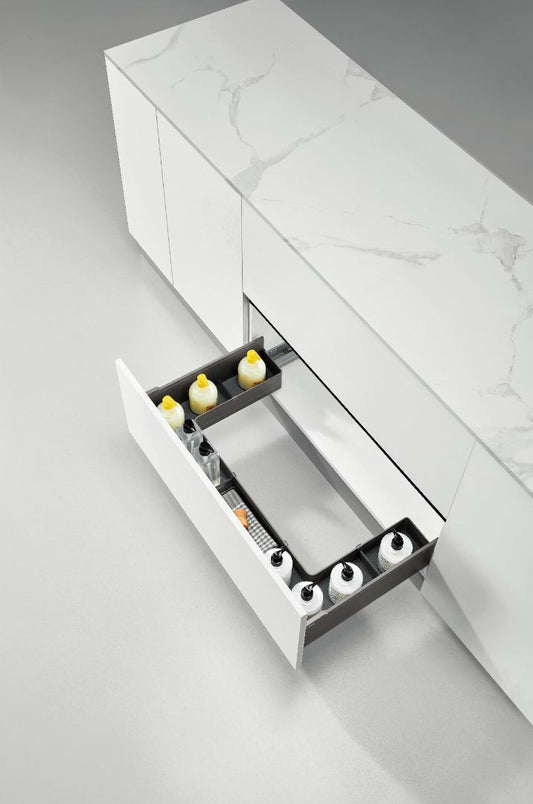 Encanto u-shaped basket under sink