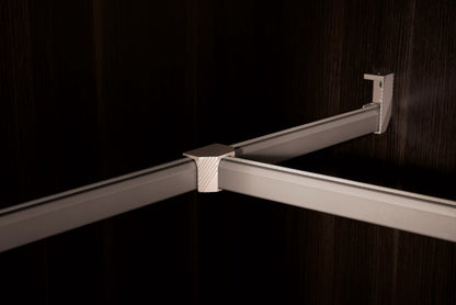 Violet holder for clothes rail 1