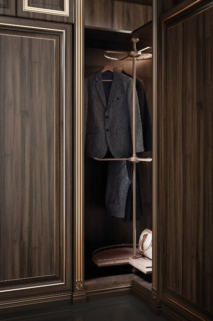 Violet high rotatable multifunctional shelf