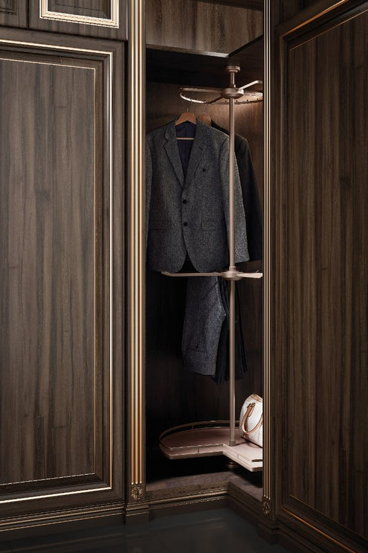 Violet high rotatable multifunctional shelf