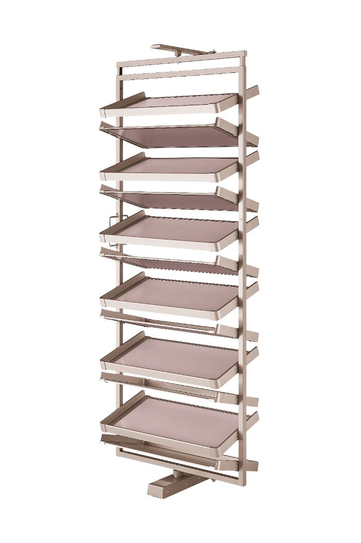 Violet 360 degrees rotatable multi tier shoes rack 12 layers