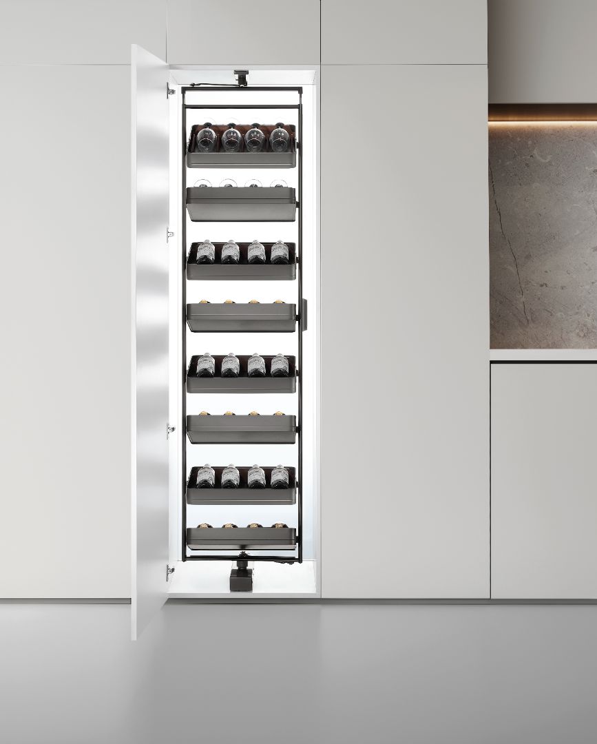 Encanto 8 layers rotating wine rack