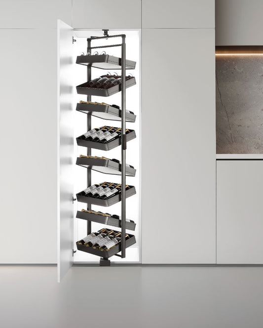 Encanto 8 layers rotating wine rack