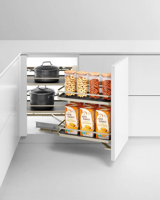 Champagne rose magic corner left and right opening